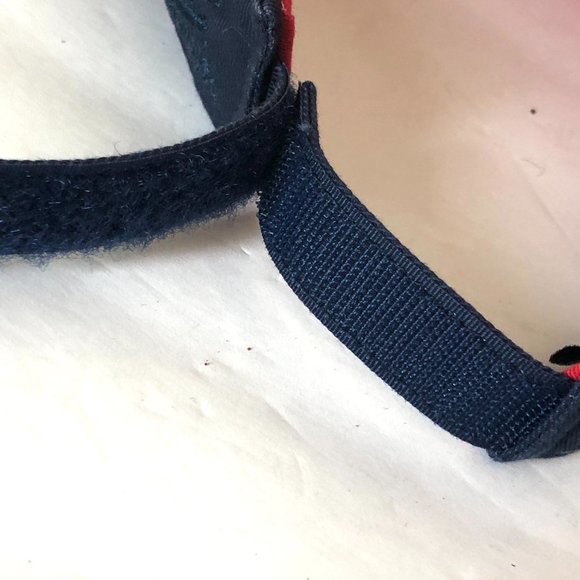 Vintage Michael Waltrip NASCAR Strap Back Blue Visor Sports Hat Chase Authentic - Picture 4 of 7